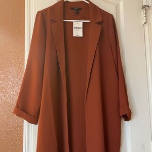 NWT Rust color blazer